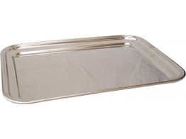 RECHTH SCHOTEL PINTI 32X25CM INOX 18/10