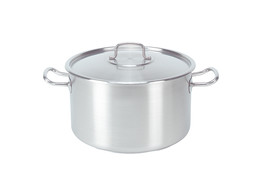 KOOKPOT INOX MIDDELHOOG 18CM 3L MET DEKSEL