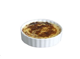 MINI TOURTIERE BLANC SET4 DIA12XH3CM