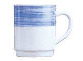 BRUSH BLUE MUG 25CL