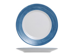 BRUSH BLUE JEANS ASSIETTE PLATE 25.5CM