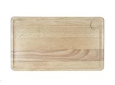 VLEESPLANK RUBBERWOOD 39X23XH1.8CM