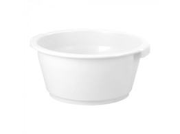 BASSINE  ROND PP BLANC DIA 51CM 30L