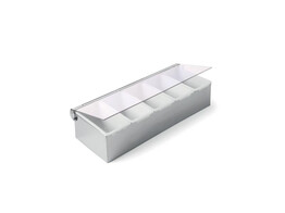 PORTE INGREDIENTS 5 COMPARTIMENTS INOX