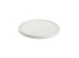 VERSO WHITE ASSIETTE PLATE 24XH2CM