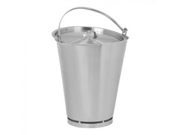 SEAU INOX 15L AVEC REBORD ET GRADUE