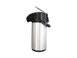 THERMOS A POMPE INOX 2.2L INTERIEUR EN INOX