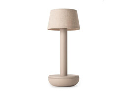 TWO TABLE LIGHT BEIGE/BEIGE LINEN