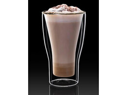 VERRE CAFE LATTE MACCHIATO DOUBLE PAR.34CL SET 2 L.BORMIOLI