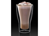 GLAS LATTE MACCHIATO DUBBELW.34CL SET 2 L.BORMIOLI