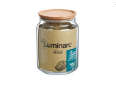 LUMINARC PURE JAR POT A CONSERVER 2L COUVERC. BOIS