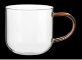 COPPA MUG MET BRUIN HANDVAT DIA9XH9CM 0.4L