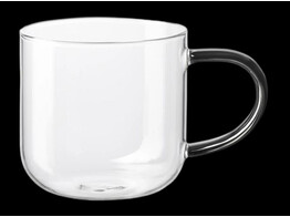 COPPA MUG AVEC ANSE GRISE DIA9XH9CM 0.4L