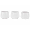 TORRES BOWL BLANC SET 3 DIA 9XH6.5CM