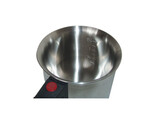 BAIN MARIE INOX DIA 16CM / 1.7L MET HANDVAT