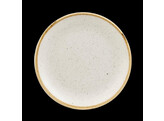 CHURCHILL STONECAST BARLEY WHITE ASSIETTE PLATE  21.7CM