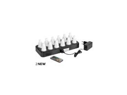 LED SET   OPLAADSTATION 12 STUKS